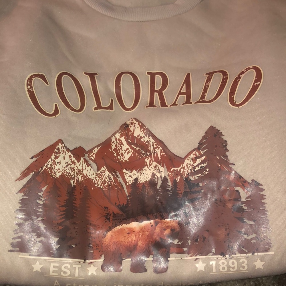 never worn crew neck sweater